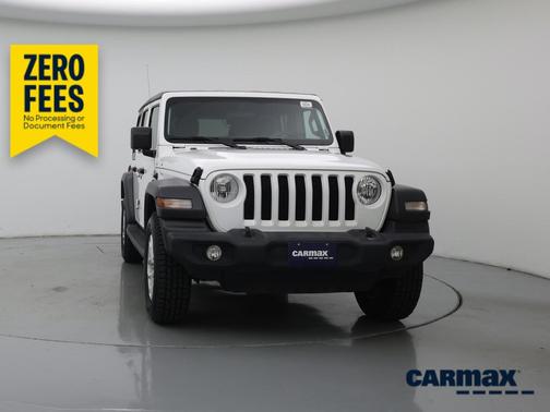 White 2023 Jeep Wrangler Unlimited Sport S