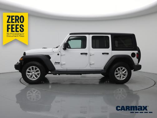 White 2023 Jeep Wrangler Unlimited Sport S