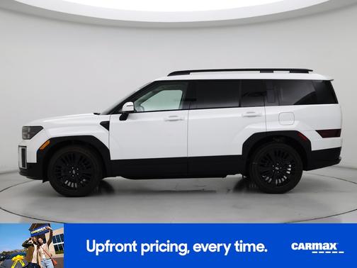 White 2024 Hyundai SANTA FE HEV Calligraphy