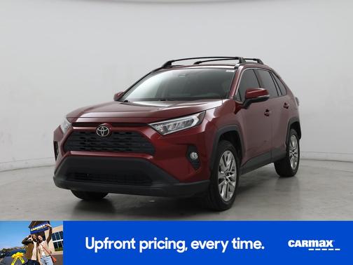 Red 2019 Toyota RAV4 XLE Premium