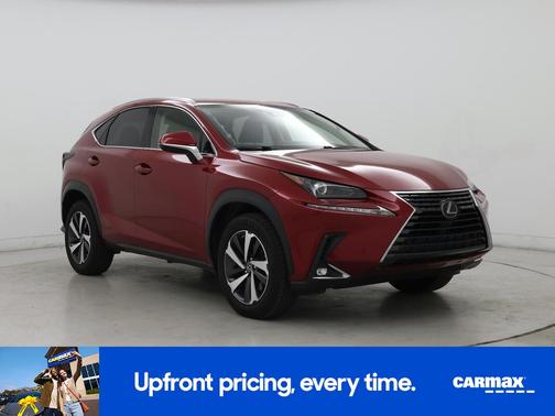 Red 2020 Lexus NX 300