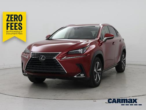 Red 2020 Lexus NX 300