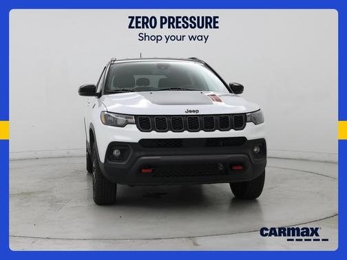 White 2025 Jeep Compass Trailhawk