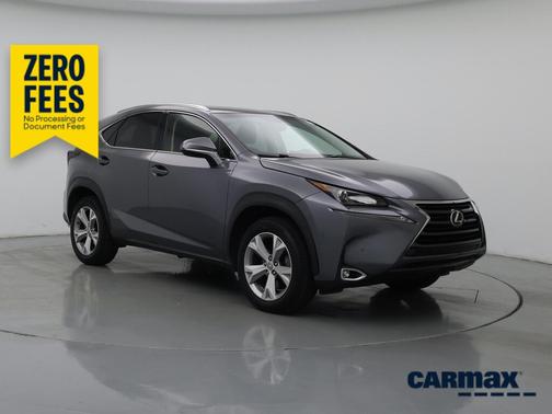 Gray 2017 Lexus NX 200t