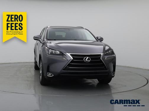 Gray 2017 Lexus NX 200t