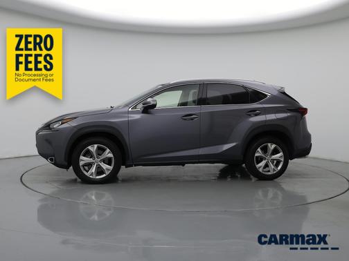 Gray 2017 Lexus NX 200t