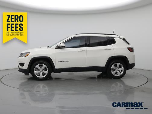 White 2021 Jeep Compass Latitude