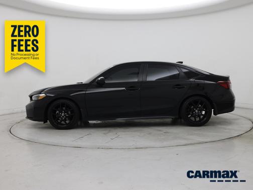 Black 2025 Honda Civic Sport