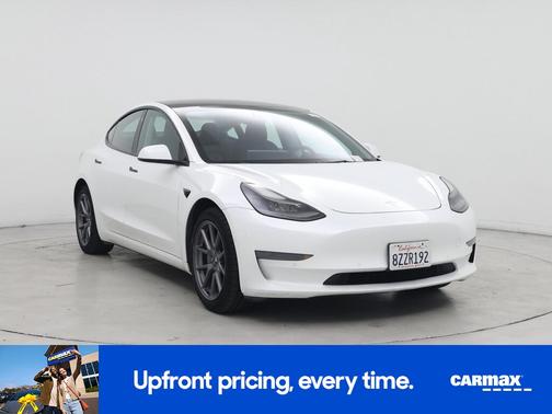White 2021 Tesla Model 3 Standard Range Plus