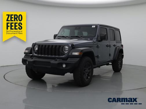 Gray 2024 Jeep Wrangler Sport S