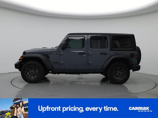 Gray 2024 Jeep Wrangler Sport S