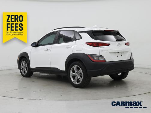 White 2023 Hyundai KONA SEL