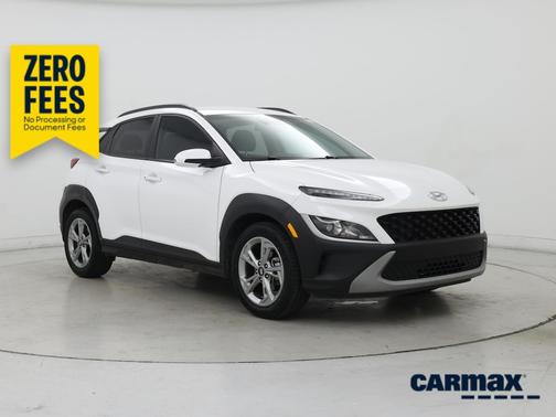 White 2023 Hyundai KONA SEL