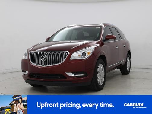 Red 2017 Buick Enclave Leather