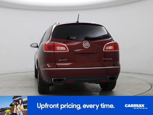 Red 2017 Buick Enclave Leather
