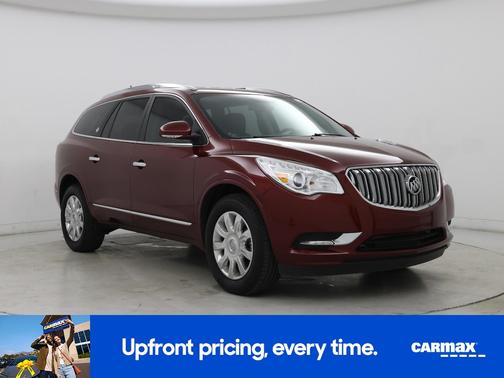 Red 2017 Buick Enclave Leather