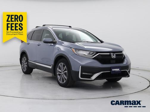 Blue 2022 Honda CR-V Hybrid Touring