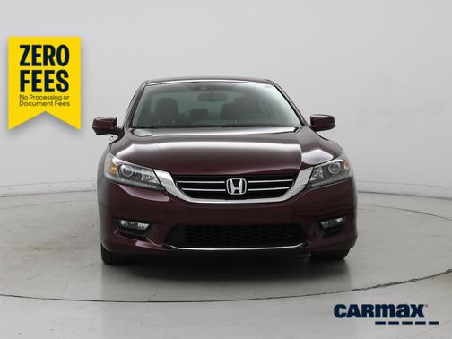 Red 2015 Honda Accord EX-L
