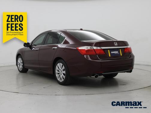 Red 2015 Honda Accord EX-L