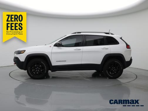 White 2019 Jeep Cherokee Trailhawk