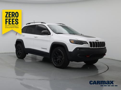 White 2019 Jeep Cherokee Trailhawk