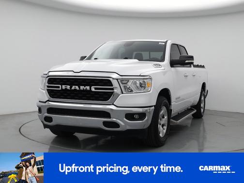 White 2022 RAM 1500 Bighorn