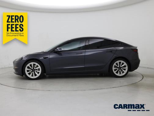 Gray 2021 Tesla Model 3 Long Range
