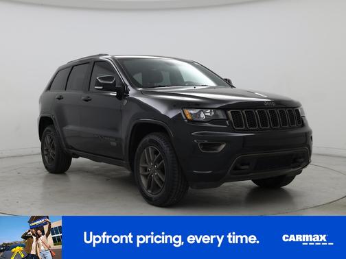 Black 2016 Jeep Grand Cherokee 75TH Anniversary Edition