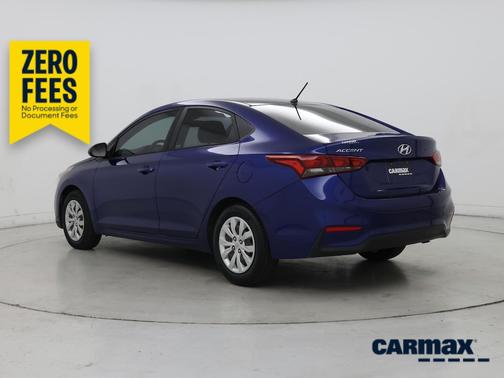 Blue 2019 Hyundai Accent SE