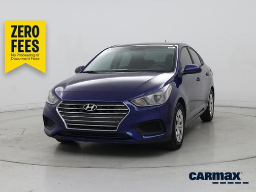 Blue 2019 Hyundai Accent SE