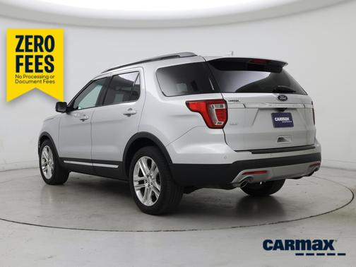 Silver 2017 Ford Explorer XLT