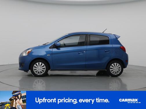 Blue 2015 Mitsubishi Mirage DE