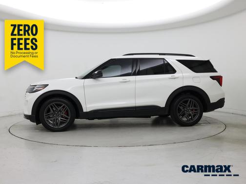 White 2025 Ford Explorer ST