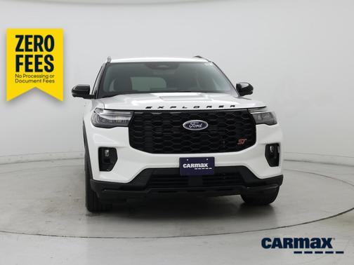 White 2025 Ford Explorer ST