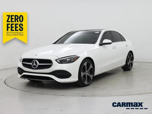 White 2023 Mercedes-Benz C-Class