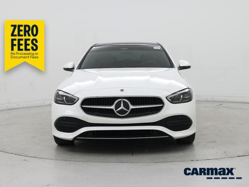 White 2023 Mercedes-Benz C-Class