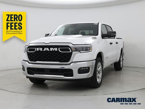 White 2025 RAM 1500 Bighorn
