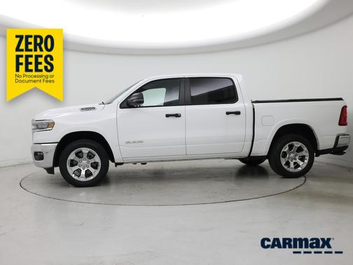 White 2025 RAM 1500 Bighorn