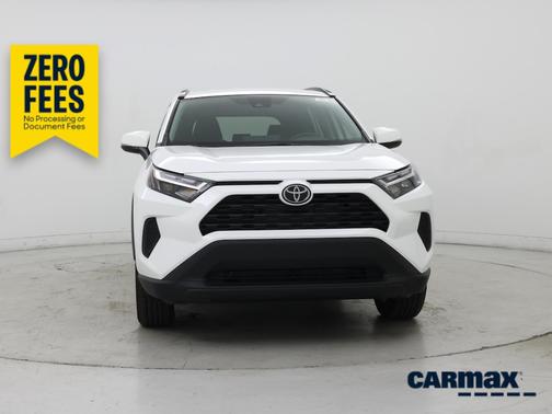 White 2025 Toyota RAV4 Hybrid XLE