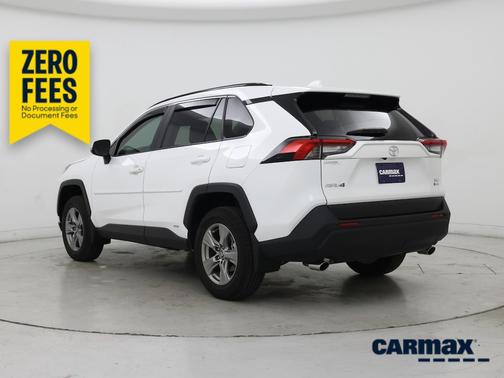White 2025 Toyota RAV4 Hybrid XLE