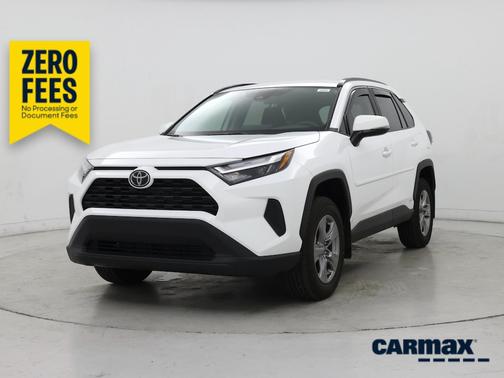 White 2025 Toyota RAV4 Hybrid XLE