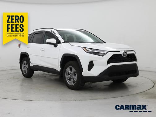 White 2025 Toyota RAV4 Hybrid XLE