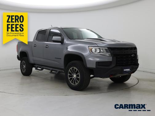 Gray 2021 Chevrolet Colorado ZR2