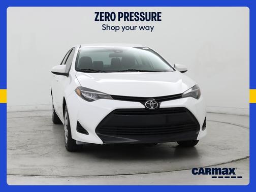 White 2017 Toyota Corolla L