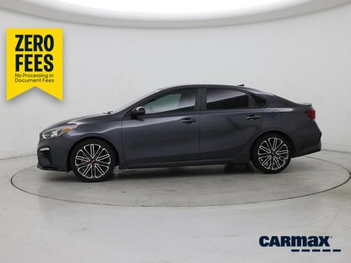 Gray 2021 Kia Forte GT