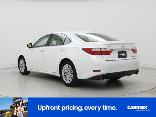 White 2015 Lexus ES 350