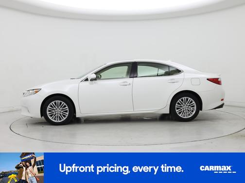 White 2015 Lexus ES 350