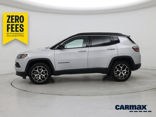 Silver 2025 Jeep Compass Limited