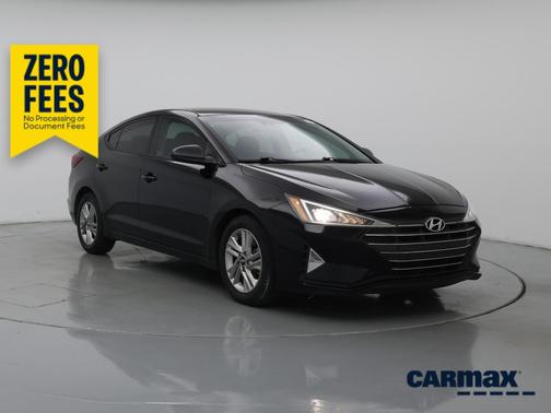 Black 2020 Hyundai ELANTRA SEL