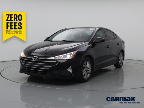 Black 2020 Hyundai ELANTRA SEL